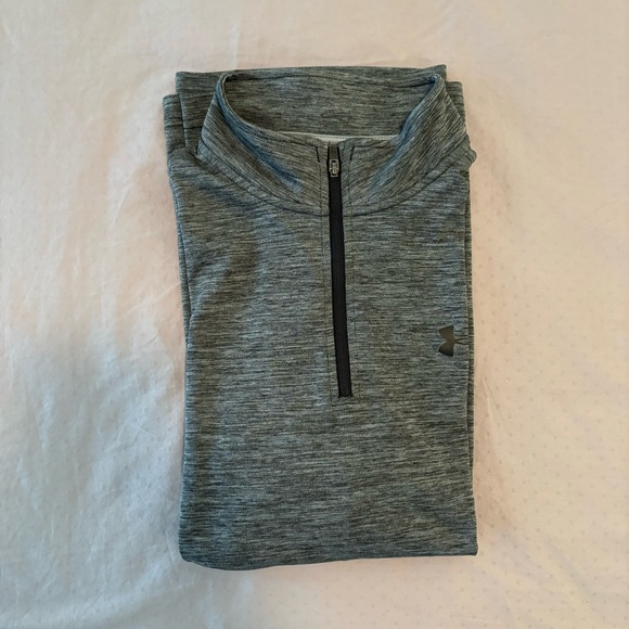 Under Armour Men’s Gray Quarter Zip - Picture 3 of 3